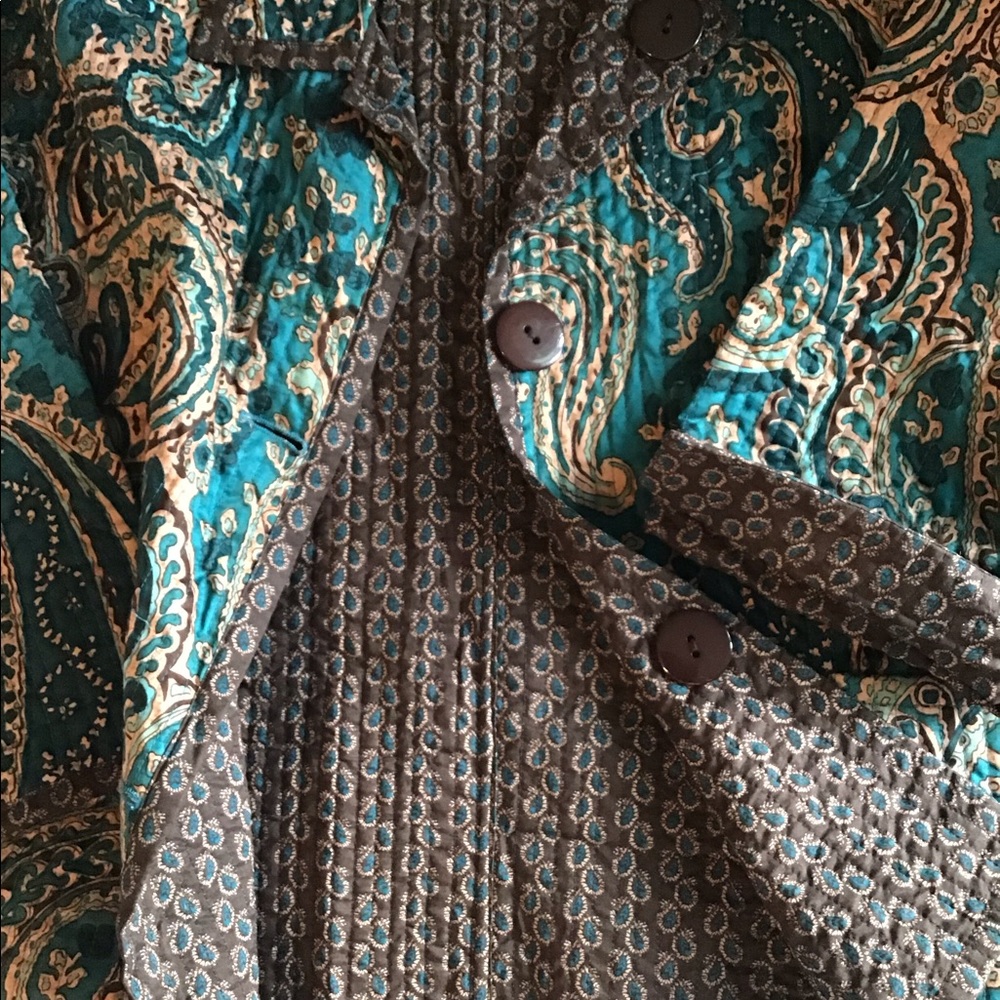 Women’s size large quilted jacket - Picture 5 of 8